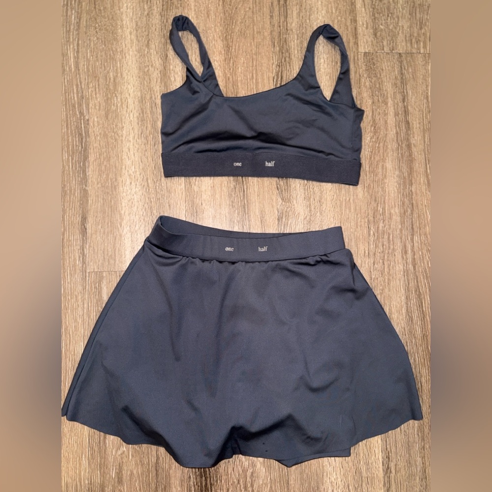 ONE HALF ( Colombian brand) tennis skirt set